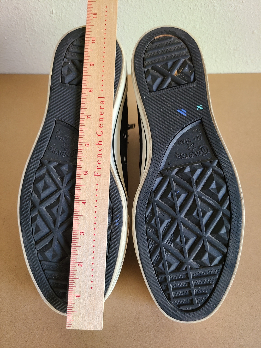 Black Studded High-Top Platform Converse - Picture 12 of 13